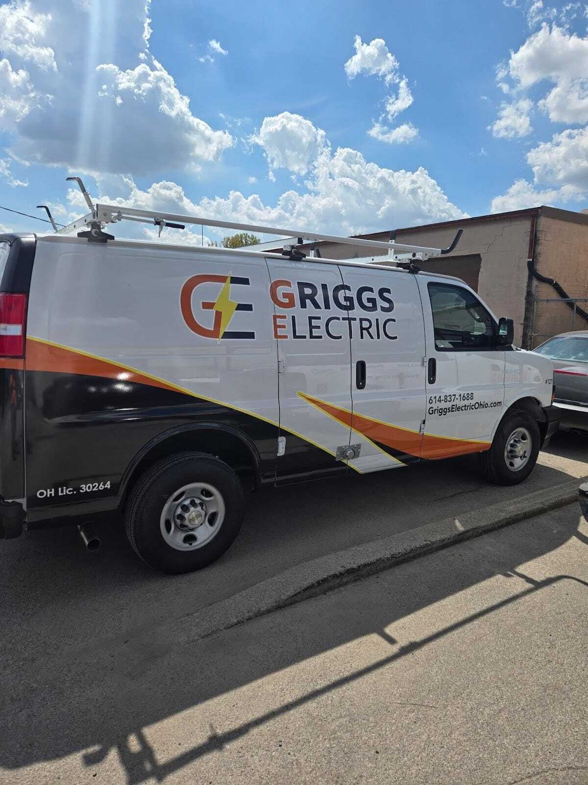 Griggs Electric service van in Columbus Ohio